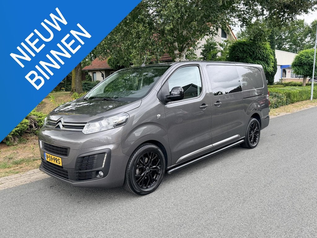 Citroen Jumpy 2.0 BlueHDI 180PK AUT8 XL DC 6persoons, Auto's, Bestelauto's, Bedrijf, Te koop, ABS, Airbags, Airconditioning, Alarm