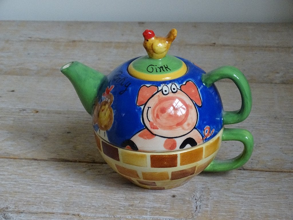 Tea-for-one, Price & Kensington, PRISTINE POTTERY, gaaf, Ophalen of Verzenden