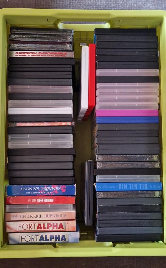 Partij van 75 dvd's, Diversen, Rommelmarktspullen, Zo goed als nieuw, Ophalen of Verzenden