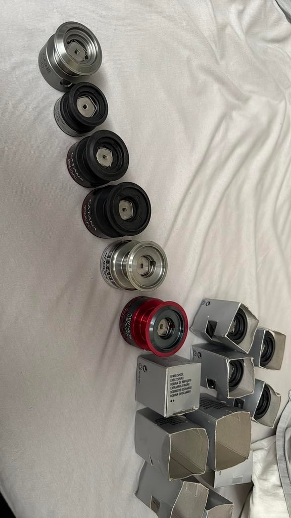 Diverse Shimano spoelen, Ophalen of Verzenden, Nieuw