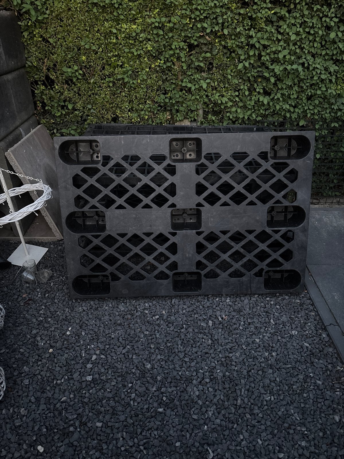 5 kunststof pallets 80x120cm - Zeer goede staat, Ophalen, Zo goed als nieuw