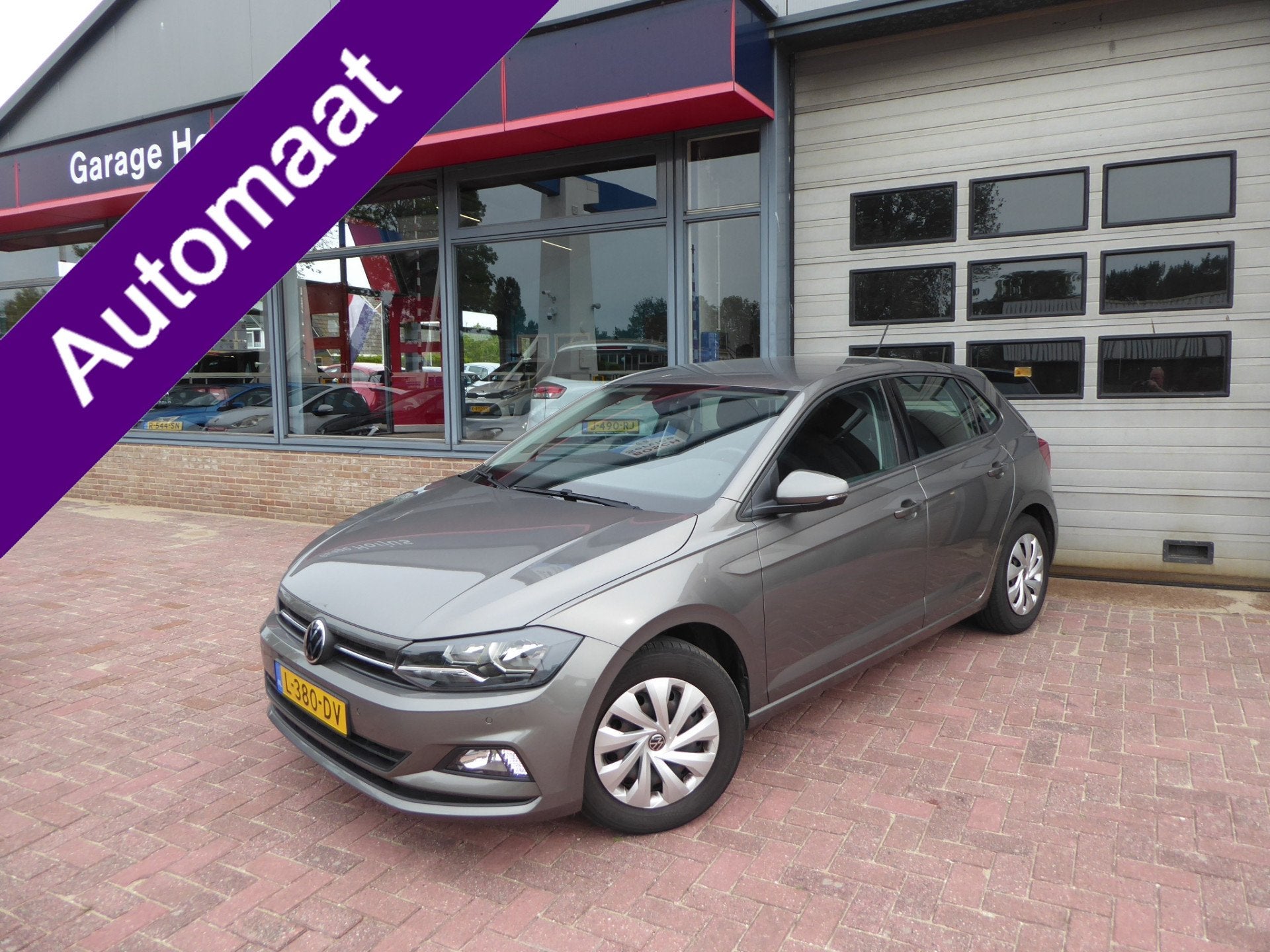 Volkswagen Polo 1.0 TSI Comf.line Business Aut. NAVI, CLIMA,, Auto's, Volkswagen, Stof, Gebruikt, Euro 6, Automatische klimaatregeling