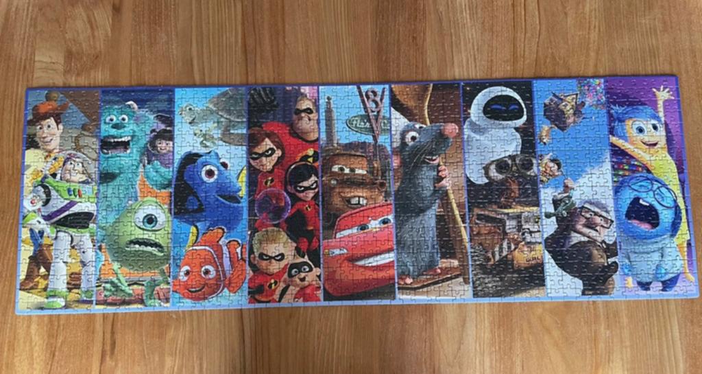 Pixar Puzzel, Ophalen of Verzenden, 500 t/m 1500 stukjes, Zo goed als nieuw, Legpuzzel