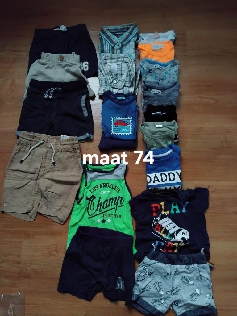 ZOMER KLEDING MAAT 74, Ophalen, Zo goed als nieuw, Jongetje