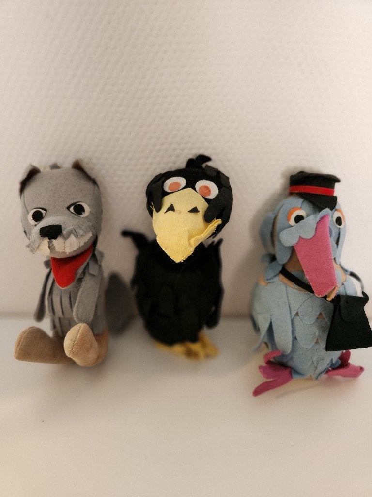 3x Vintage handpop fabeltjeskrant, Ophalen of Verzenden