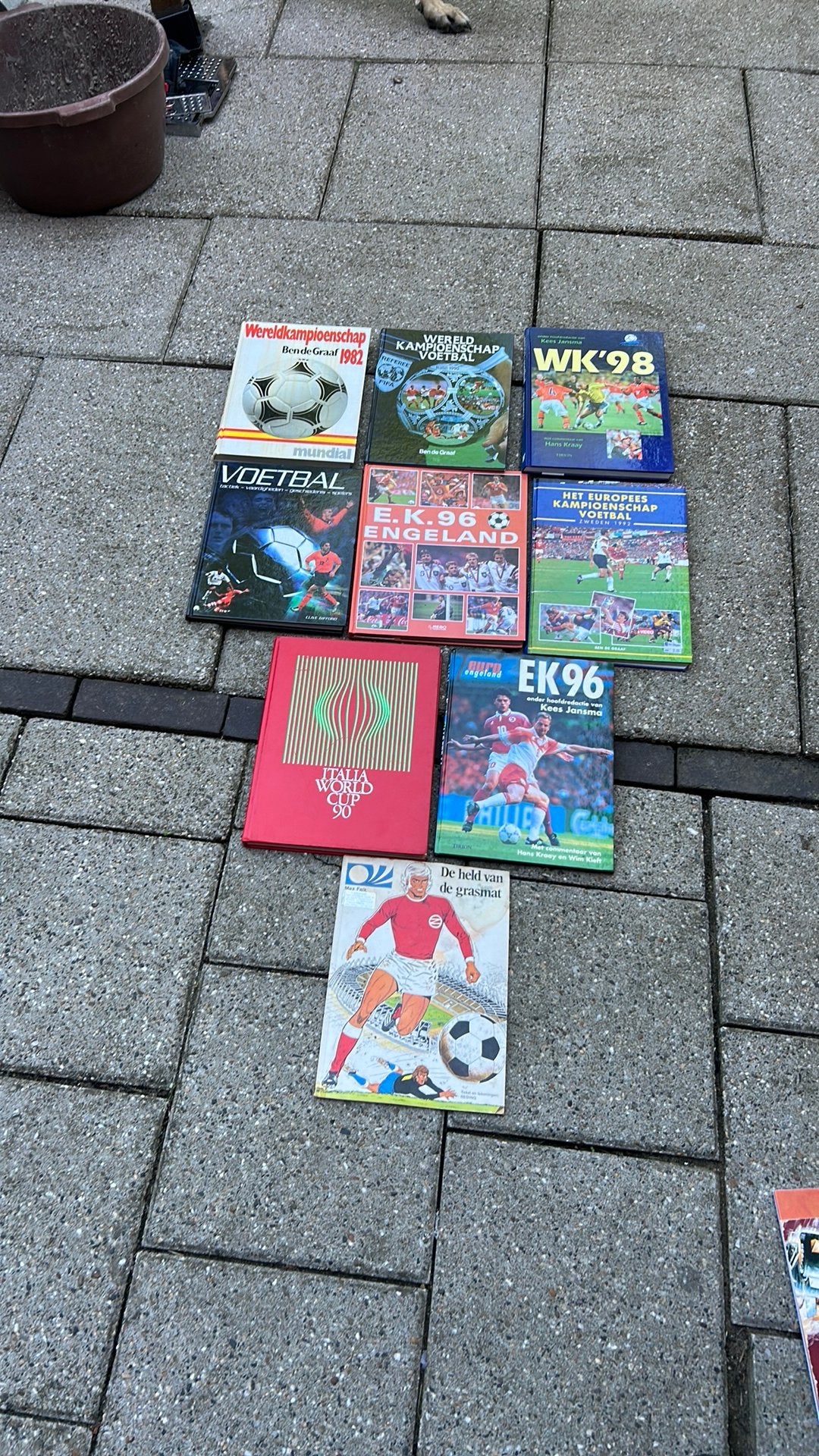 Wk en EK boeken 8 stuks, Ophalen of Verzenden, Zo goed als nieuw, Buitenlandse clubs, Boek of Tijdschrift