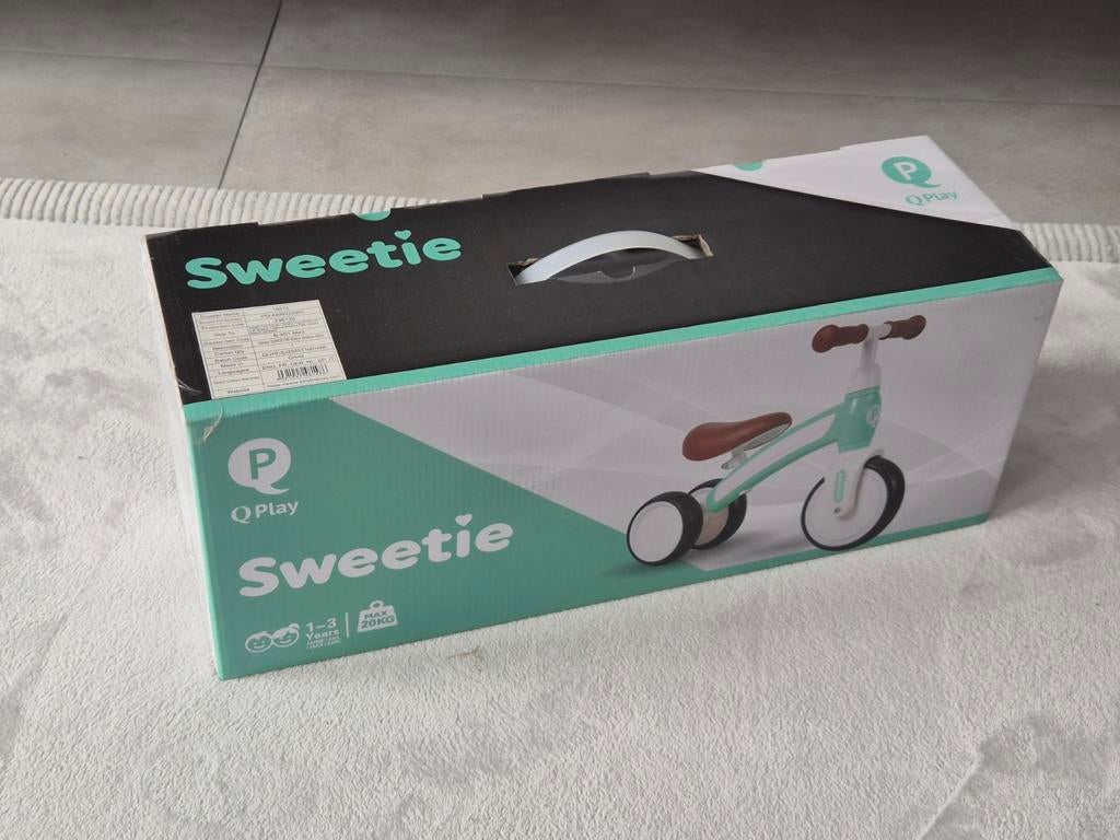 Q Play Sweetie Loopfiets - Nieuw in doos, Ophalen of Verzenden, Nieuw, Loopfiets