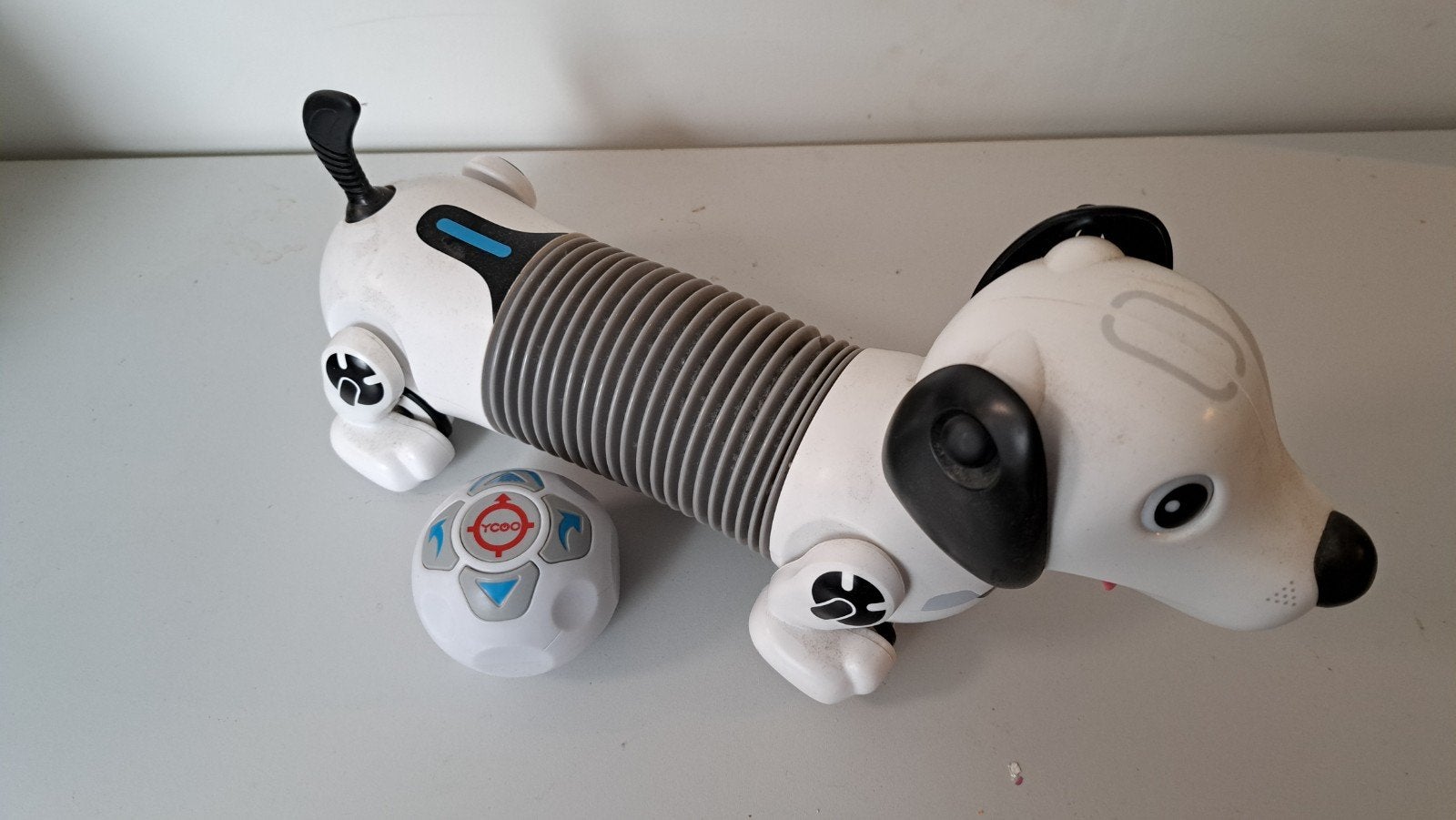 Silverlit Robo Dackel Junior robot hond met afstandsbedienin, Ophalen of Verzenden, Zo goed als nieuw, Jongen of Meisje