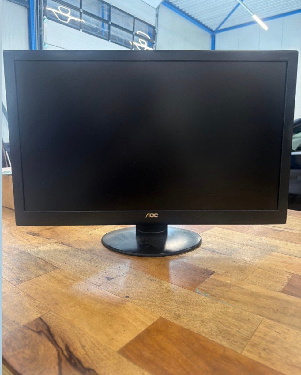 AOC E2752VA LCD Monitor - Goede staat, Full HD, Ophalen of Verzenden, Zo goed als nieuw, DVI