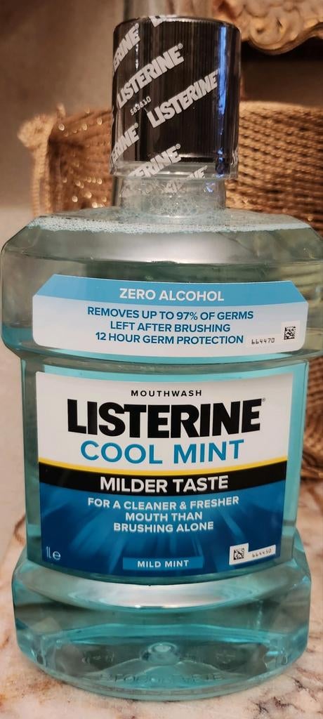 Listerine Cool Mint 1000 ML, Ophalen of Verzenden, Nieuw, Overige typen