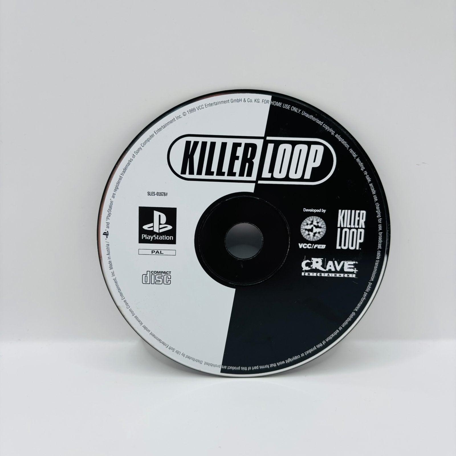 Killer Loop - PlayStation 1, Spelcomputers en Games, Games | Sony PlayStation 1, Zo goed als nieuw, Racen en Vliegen, 1 speler