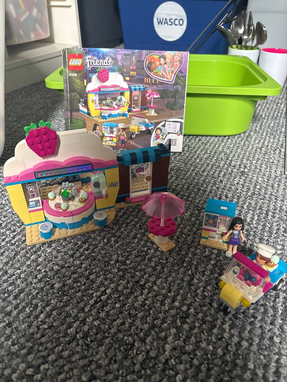 LEGO Friends 41366 Olivia's Cupcake Café, Ophalen of Verzenden, Zo goed als nieuw