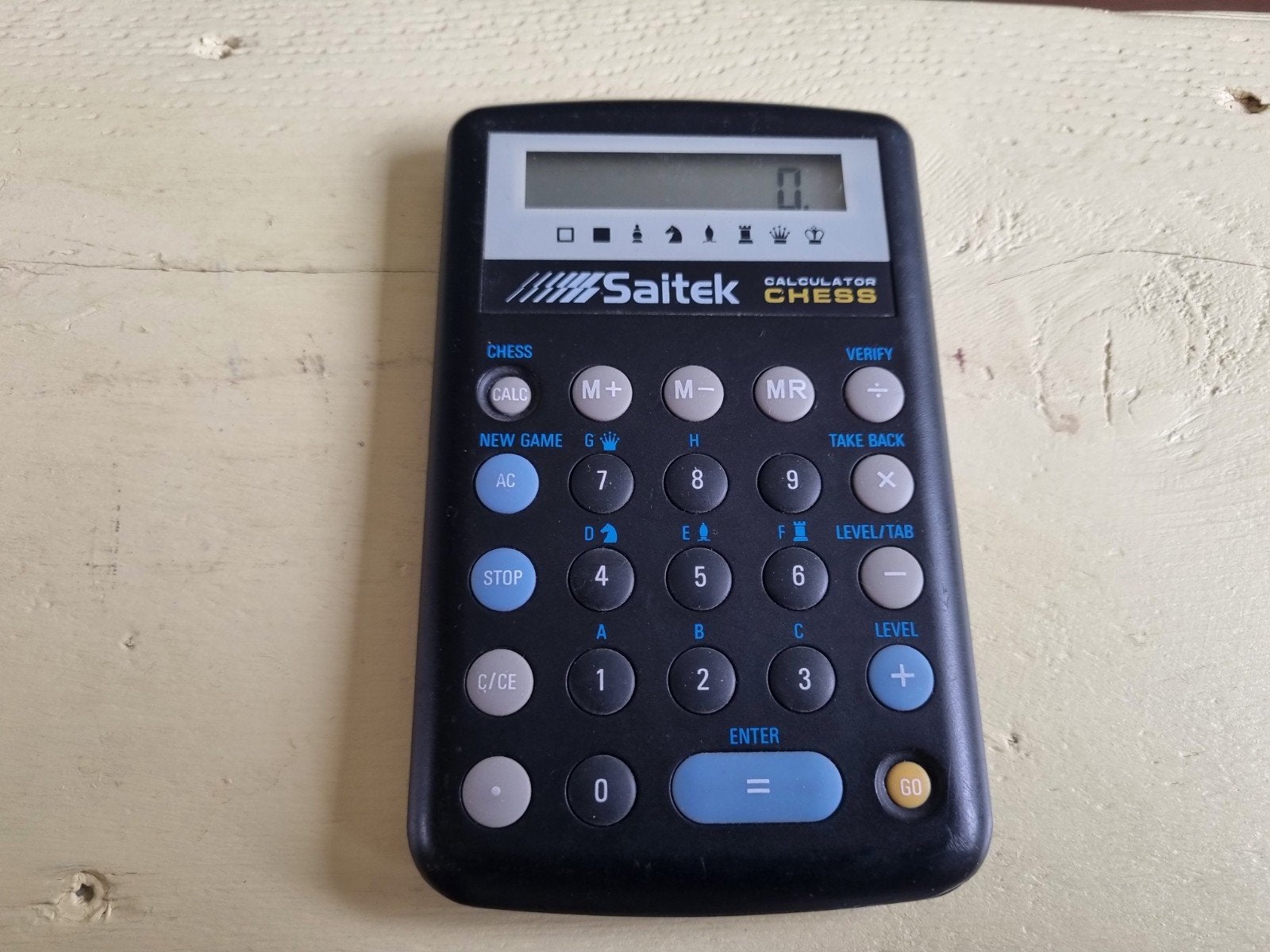 Saitek Calculator Chess Schaakcomputer Pocket Chess, Ophalen of Verzenden