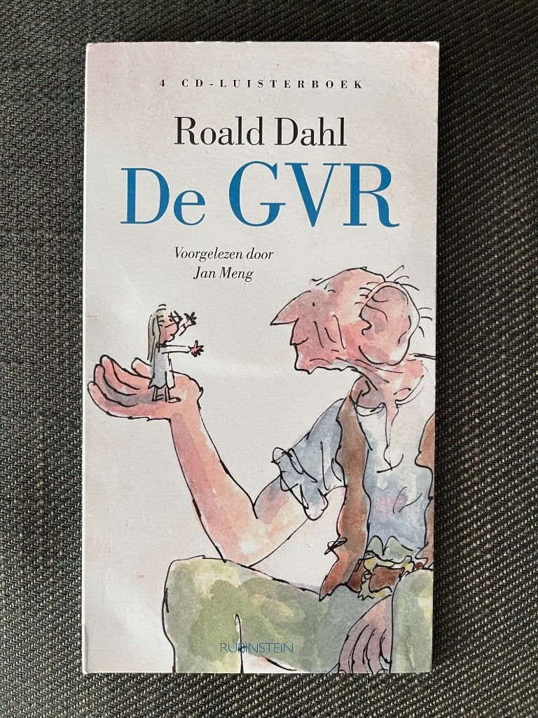 Luisterboek Roald Dahl - De GVR. (4 CD luisterboek), Roald Dahl, Kind, Cd, Ophalen of Verzenden