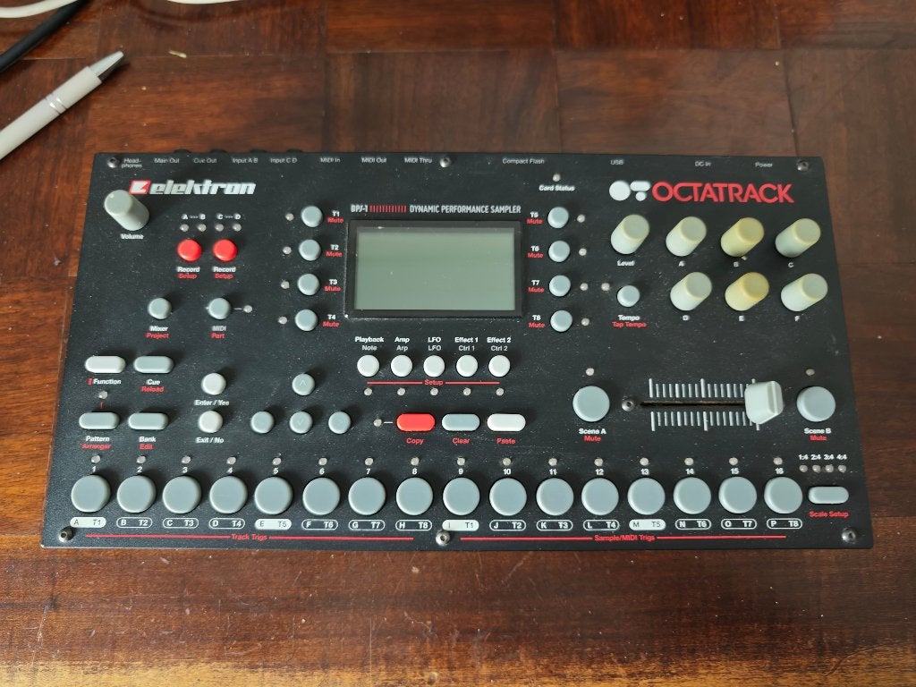 Elektron Octatrack mk1, Muziek en Instrumenten, Ophalen of Verzenden, Zo goed als nieuw