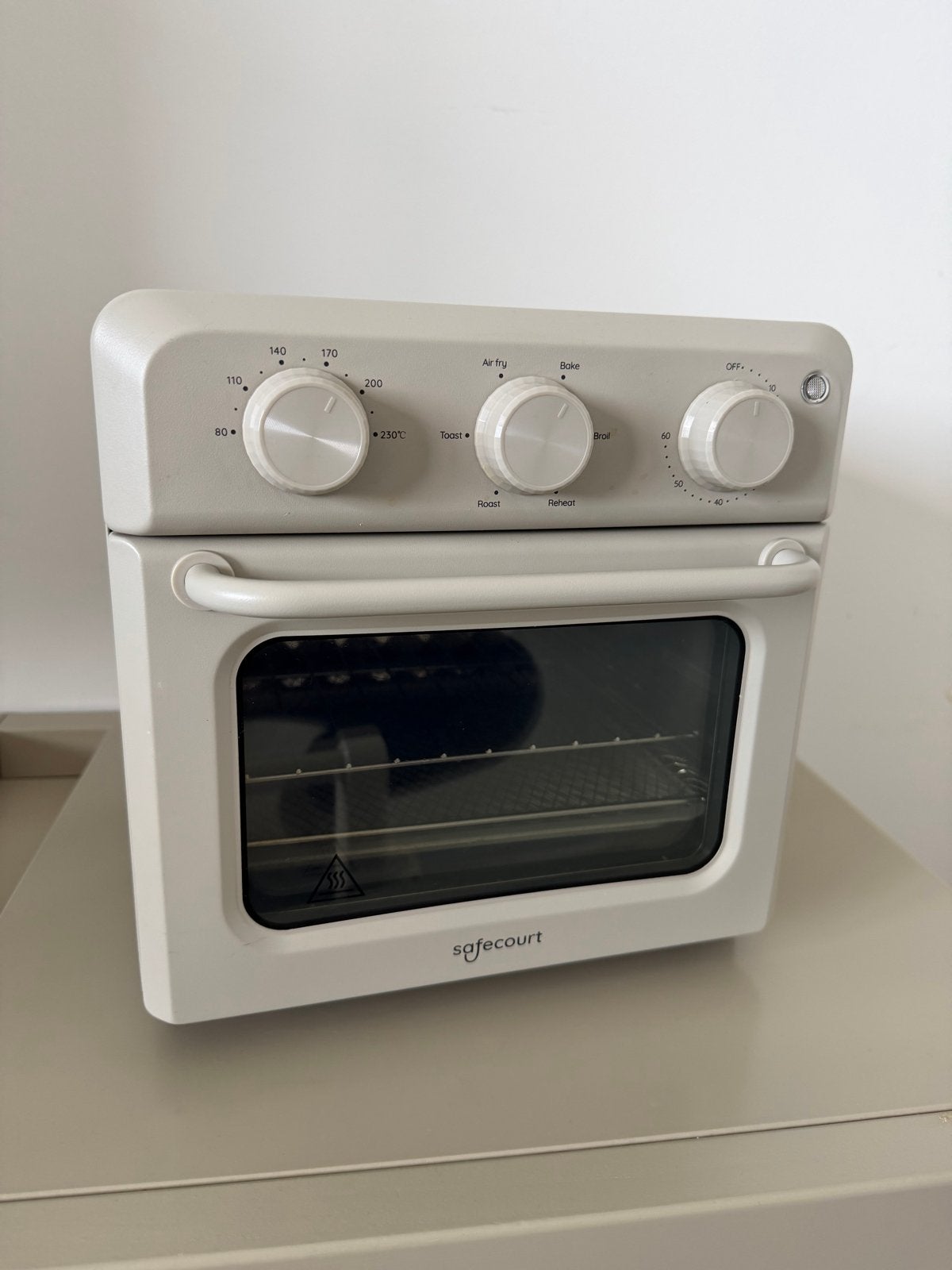 SafeCourt Mini-oven / Airfryer - Zo goed als nieuw