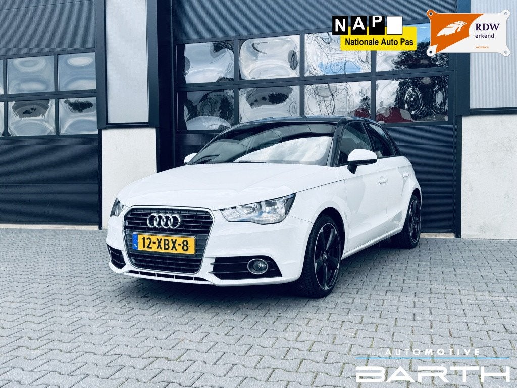 Audi A1 Sportback 1.2 TFSI | Airco | Cruise | NAP | Navi | T, Auto's, Euro 5, Zwart, 4 cilinders, 49 €/maand
