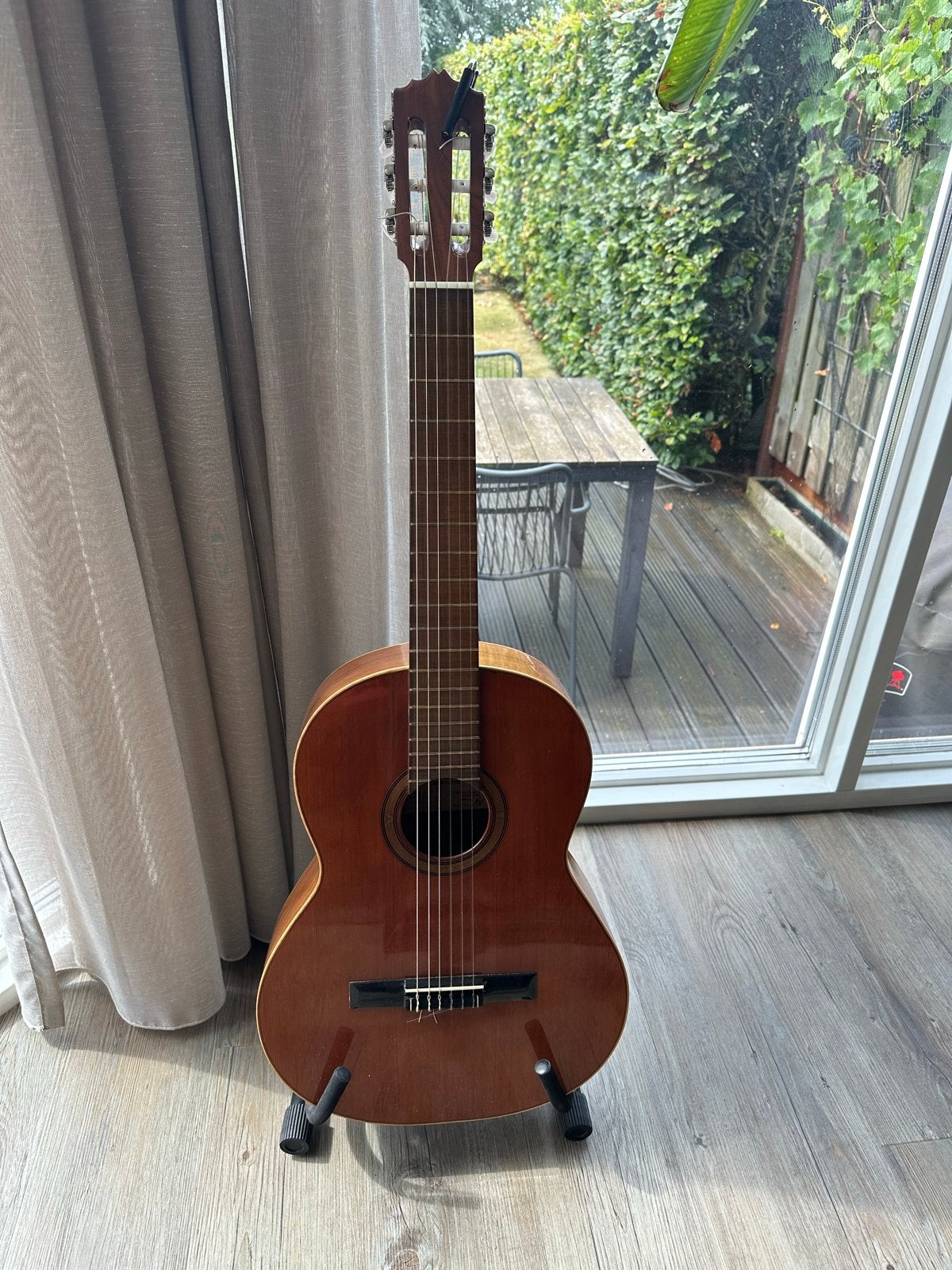 Vicente Sanchis Klassieke Spaanse Gitaar met Koffer, Ophalen, Gebruikt, Klassieke of Spaanse gitaar, Met koffer