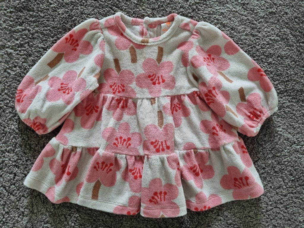 Jurkje -- maat 62 -- HEMA, Kinderen en Baby's, Babykleding | Maat 62, Meisje, Jurkje of Rokje, Ophalen of Verzenden, Zo goed als nieuw