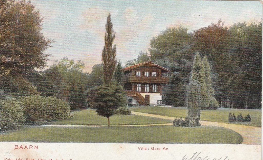 baarn- villa gers au 1905, Ophalen of Verzenden, Voor 1920, Utrecht