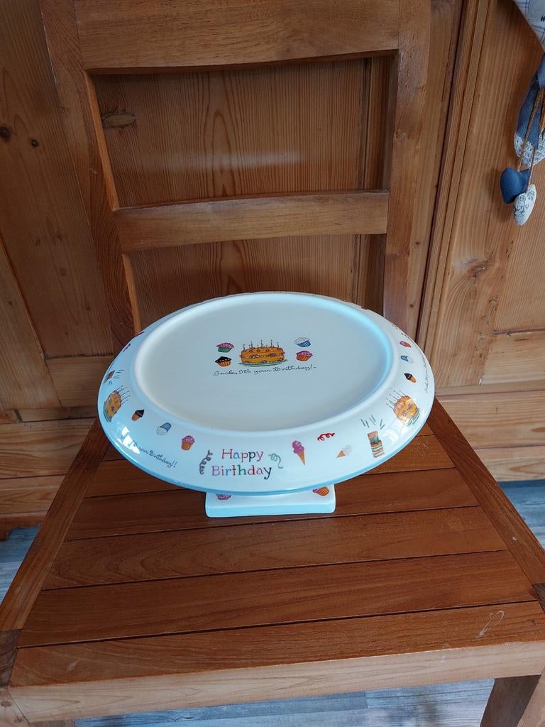 Appletree Home & Garden taartplateau, Huis en Inrichting, Keuken | Servies, Ophalen of Verzenden, Overige stijlen, Schaal of Schalen