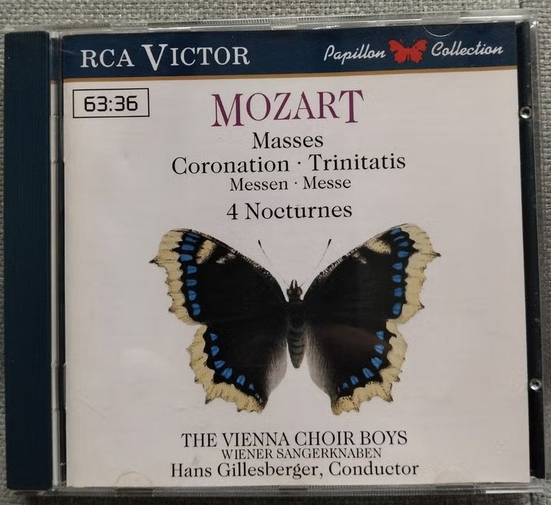 Mozart: Masses, Coronation, Trinitatis, 4 Nocturnes, Ophalen, Classicisme, Zo goed als nieuw