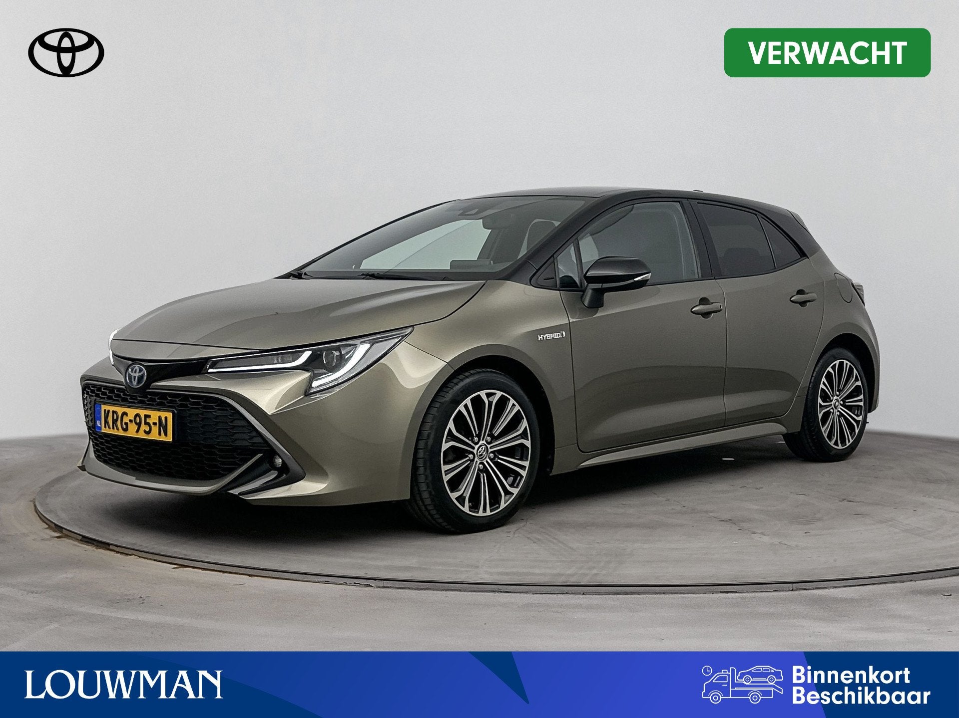 Toyota Corolla 1.8 Hybrid Style | Stuur-Stoelverwarming | Tr, Auto's, Toyota, 12 maanden, Gebruikt, 4 cilinders, Stoelverwarming