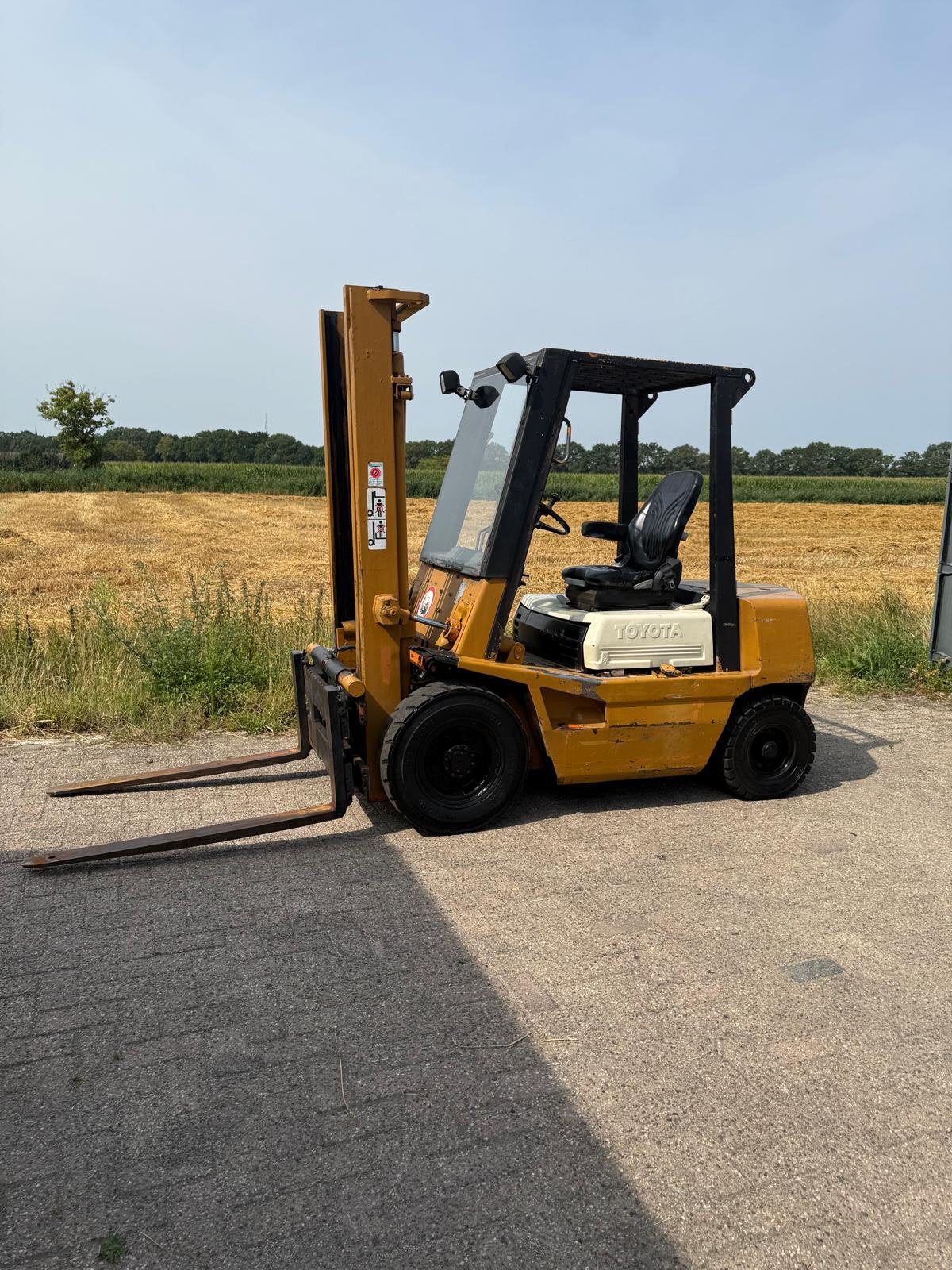 Toyota heftruck 2,5 tons diessel, Verzamelen, Ophalen of Verzenden