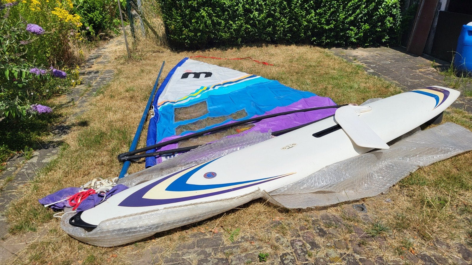 Mistral Competition Light Windsurfset - Compleet en Gebruikt, Watersport en Boten, Windsurfen, Gebruikt, Complete set, Mistral