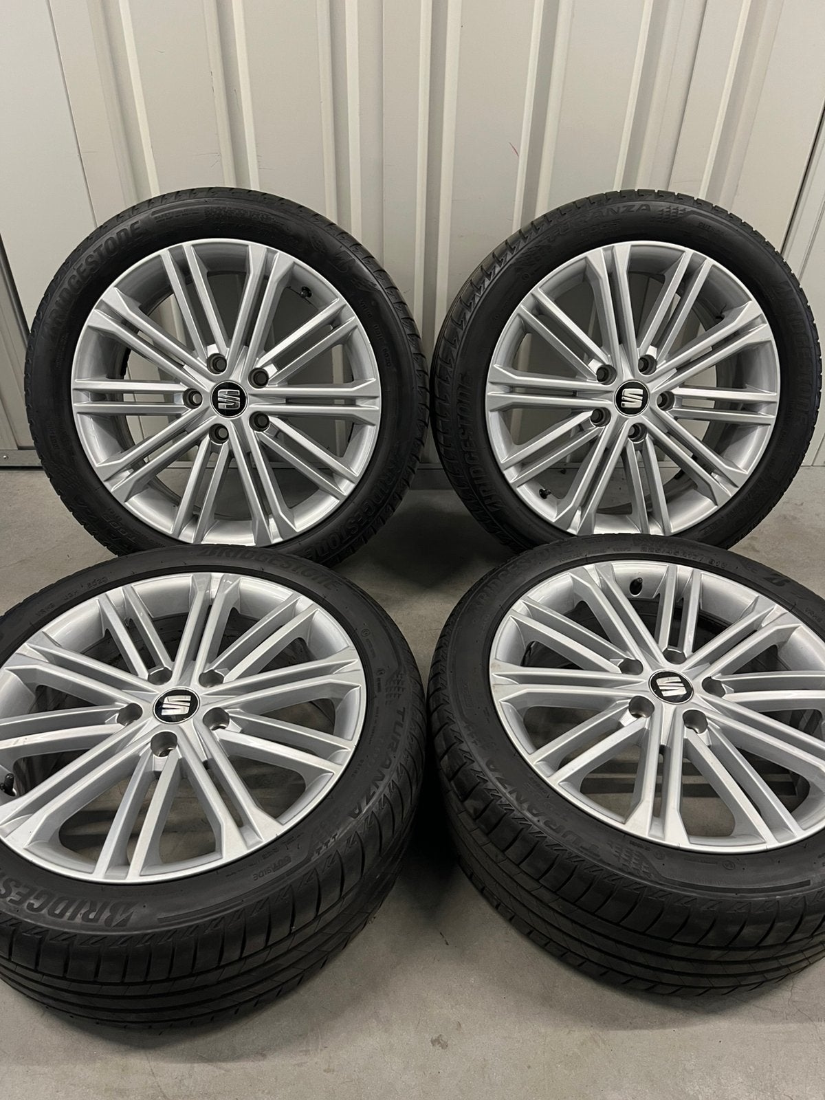 Seat Leon 5F 225 45 17 Zomer orgineel 5x112, Ophalen, Gebruikt, Banden en Velgen, 17 inch