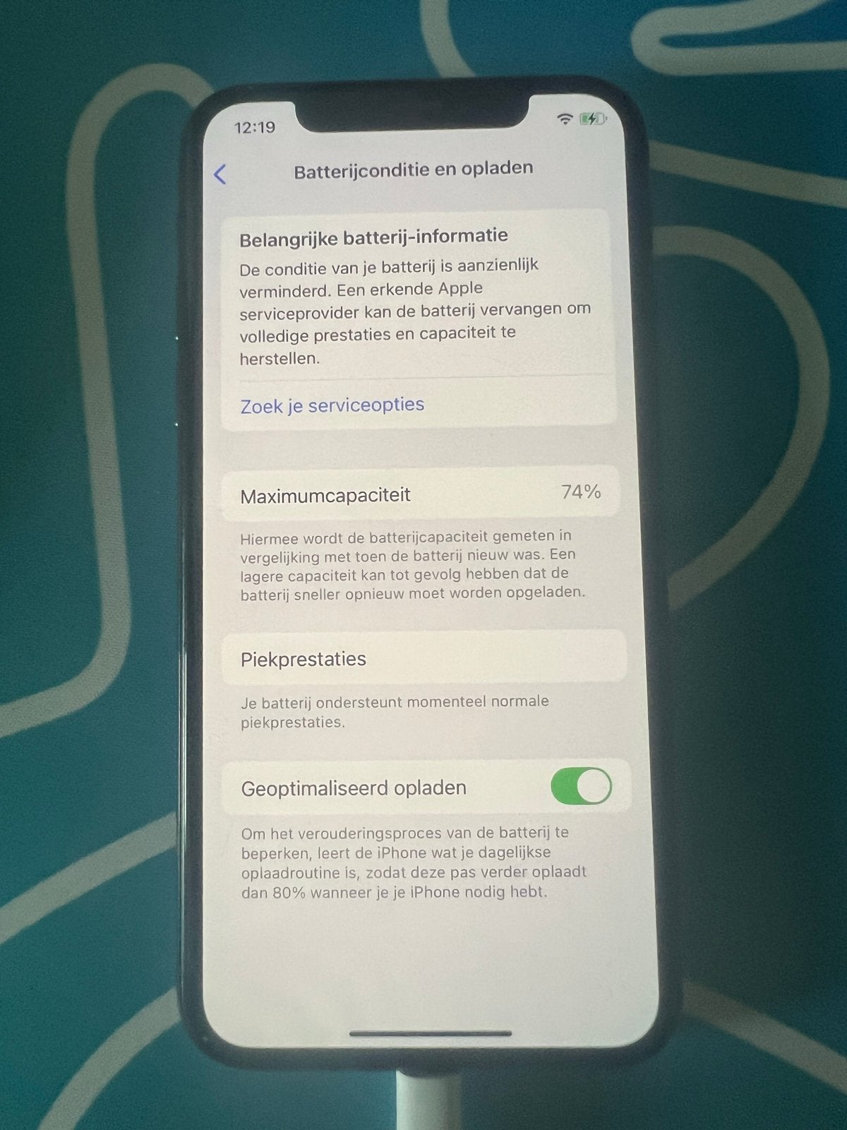 iPhone XS 256GB Zwart - Batterij 74%, Telecommunicatie, Mobiele telefoons | Apple iPhone, Gebruikt, Zwart, IPhone X, Zonder simlock