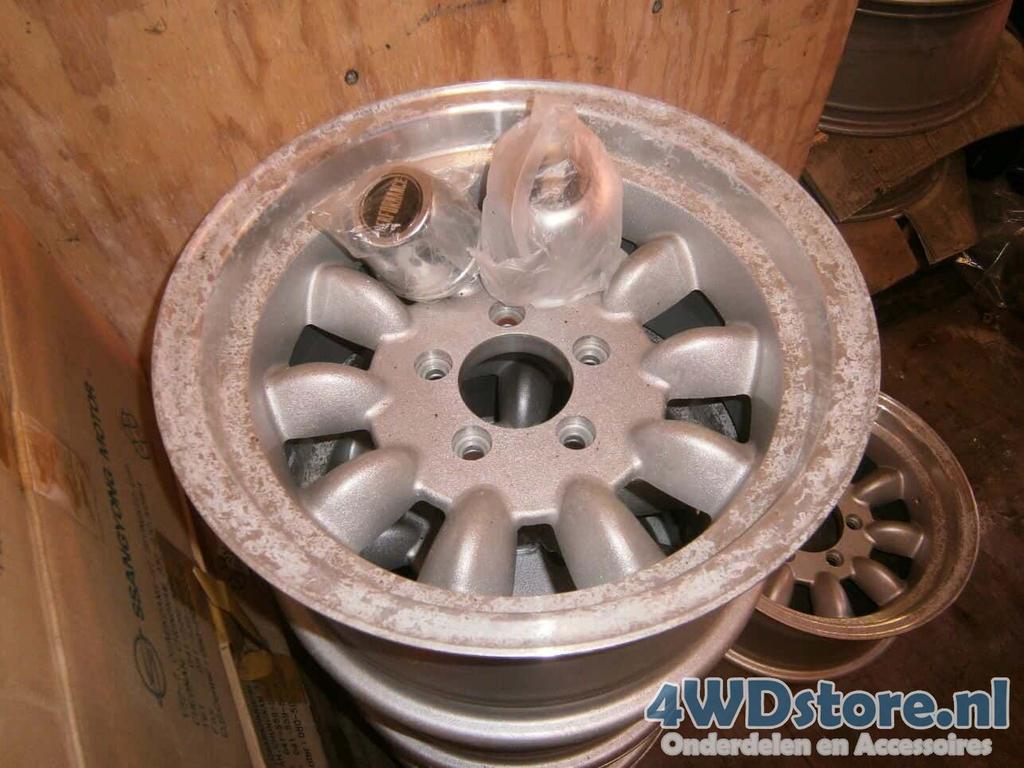 Jeep CJ5-7  Velgen opmaakset, Auto-onderdelen, Banden en Velgen, Gebruikt, 15 inch, Velg(en), -