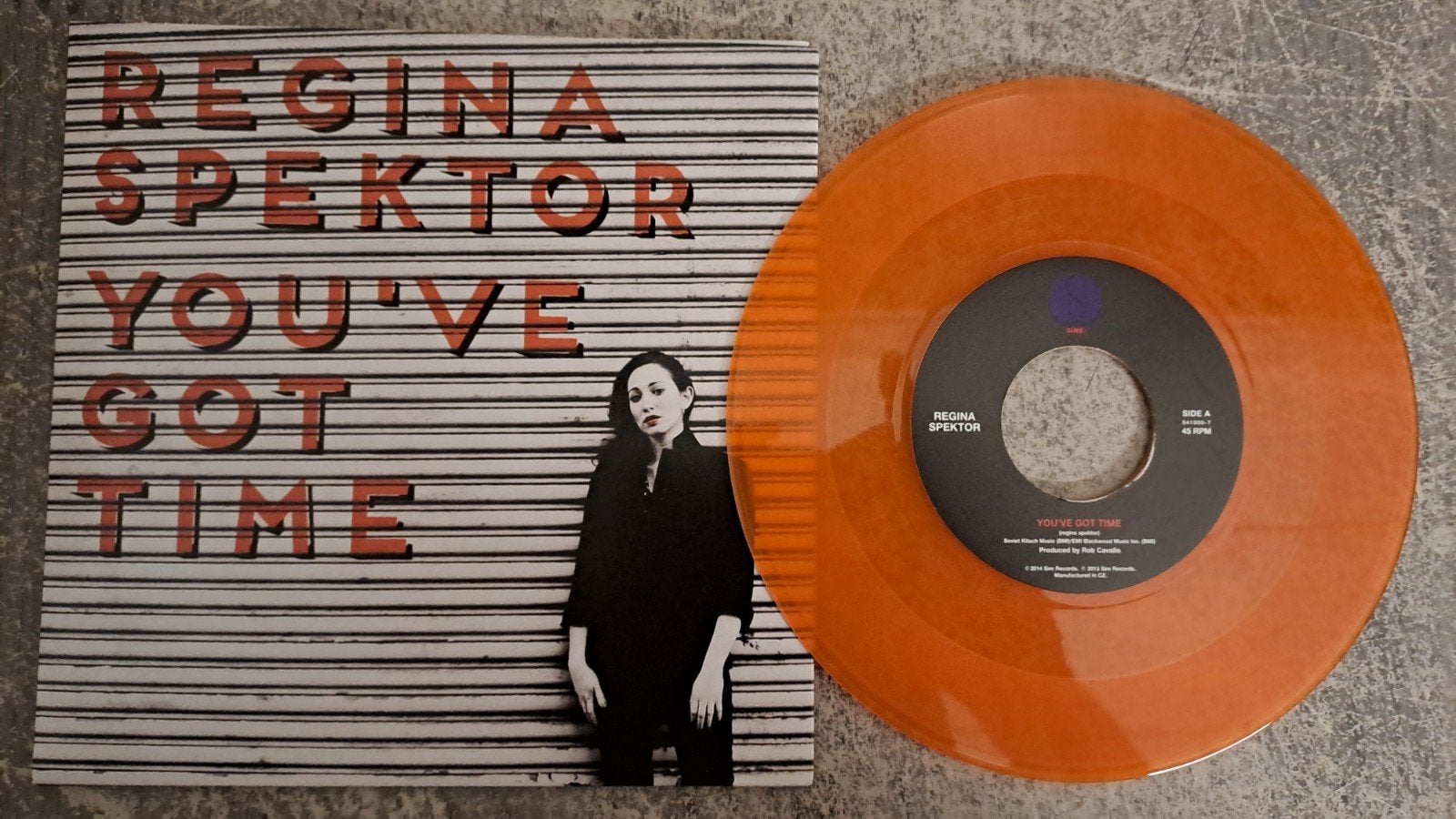 Regina Spector - You’ve got time, Gebruikt, 7 inch, Pop, Fotohoes