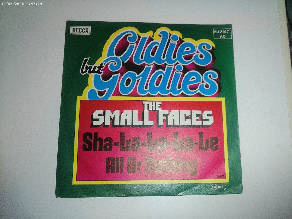 The Small Faces - Sha la la la le / All or nothing ( oldies, Gebruikt, 7 inch, Single, Ophalen of Verzenden
