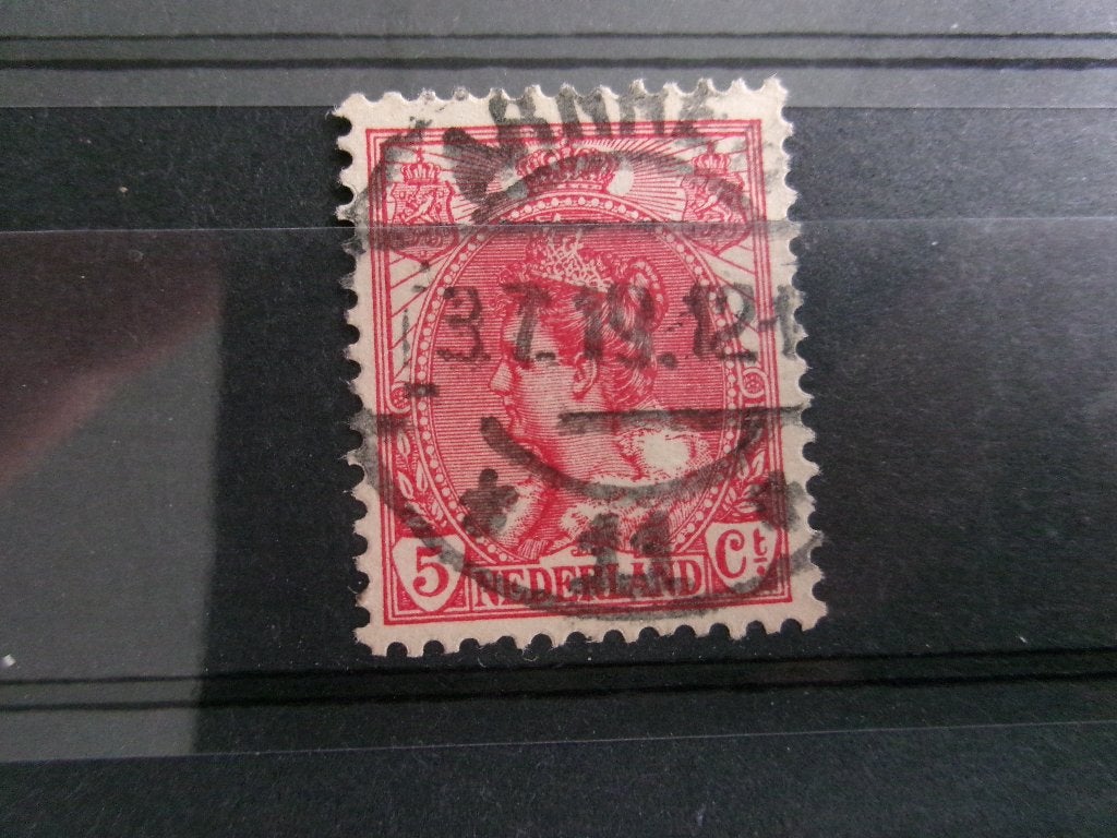 1899 - koningin wilhelmina 5 ct (159a), Postzegels en Munten, Ophalen of Verzenden, Gestempeld
