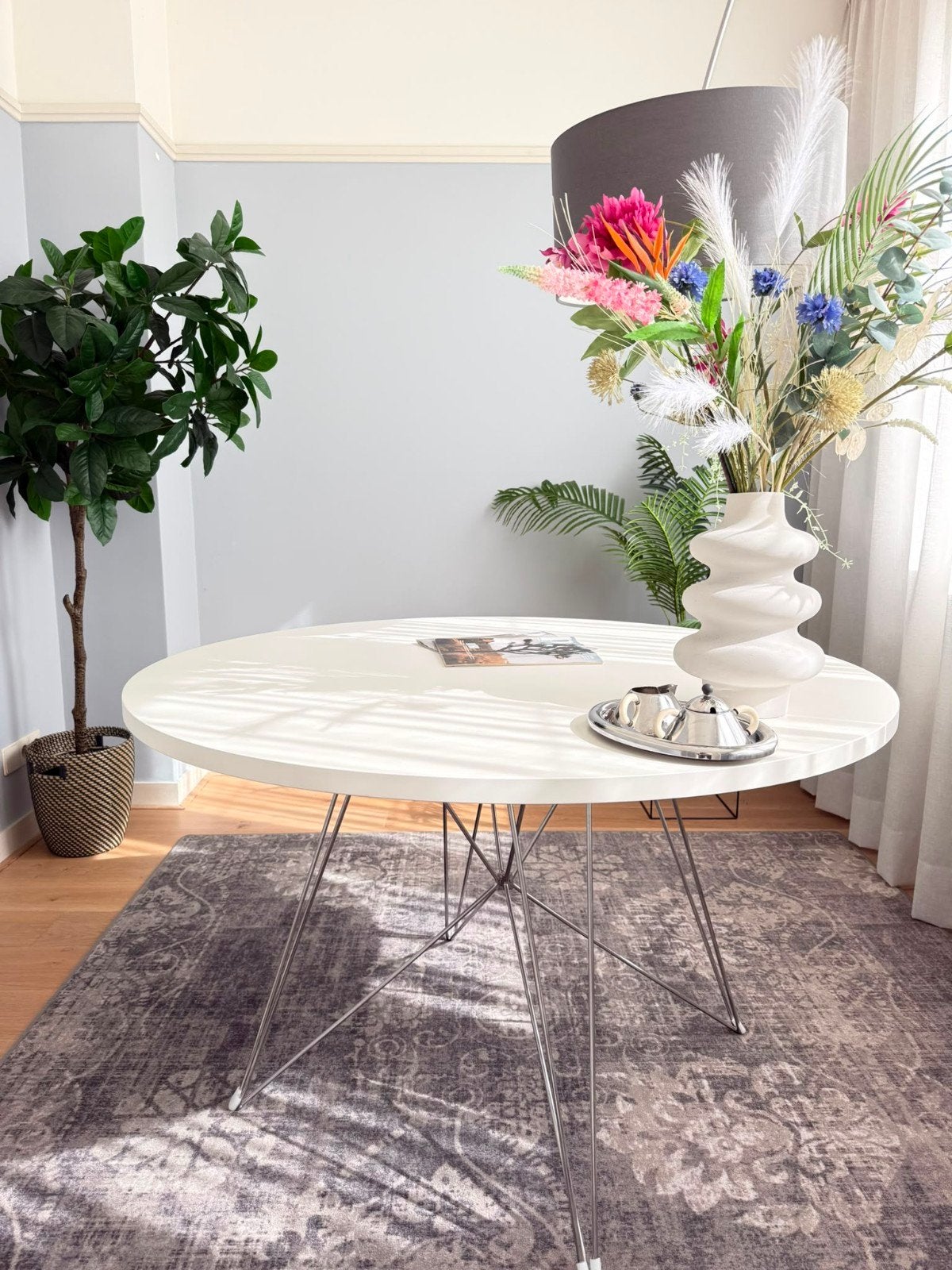 Tavolo XZ3 ronde tafel - Magis, Ophalen, Rond, 100 tot 150 cm, 100 tot 150 cm