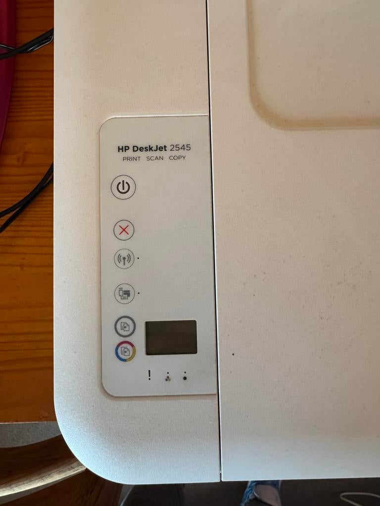 HP DeskJet 2545 printer, Computers en Software, Printers, Gebruikt, All-in-one, Inkjetprinter, Kopieren, Draadloos, Ophalen