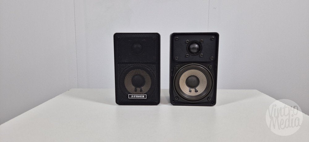 Fisher SME-260 Luidsprekers | Speakers | Aluminium | Compact, Overige merken, Refurbished, Ophalen of Verzenden, Minder dan 60 watt