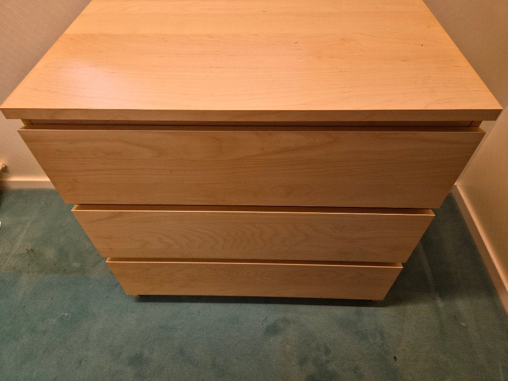 Ikea malm kast, Ophalen, Overige materialen, 50 tot 100 cm, Zo goed als nieuw