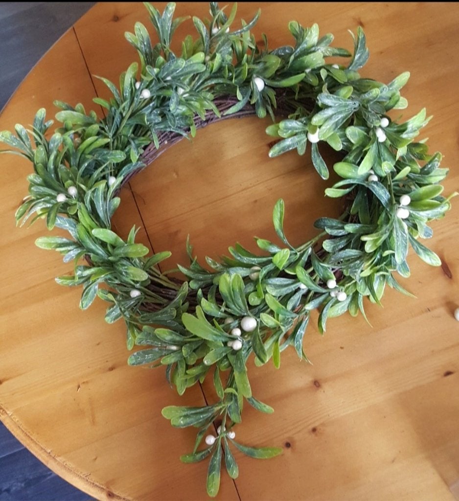 Mooie kerstkrans maretak, Diversen, Ophalen, Zo goed als nieuw