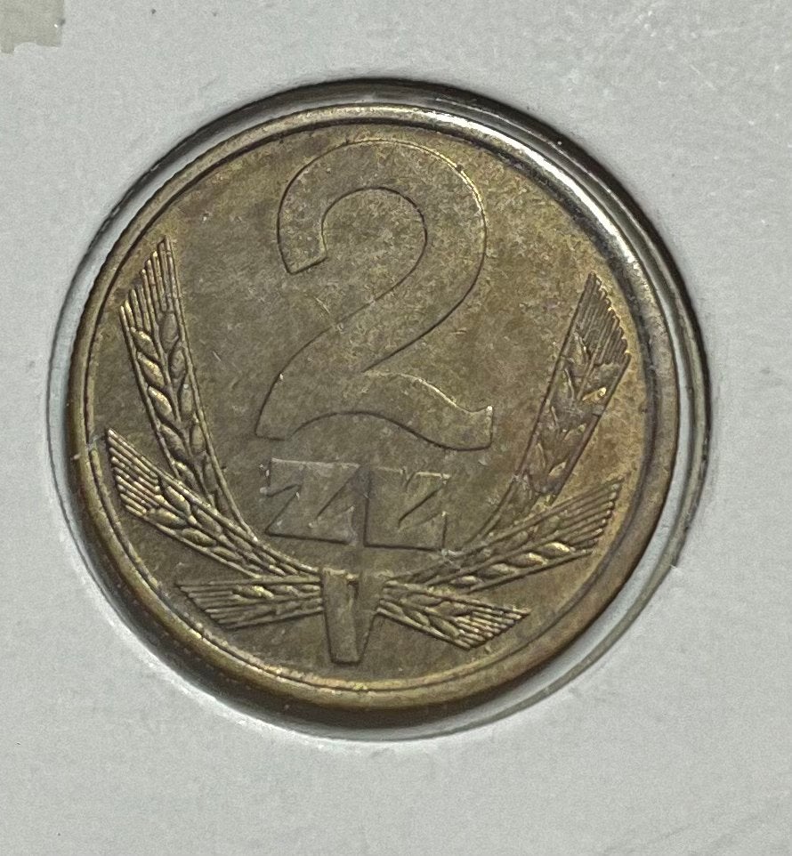 2 zlote Polen 1979, Ophalen of Verzenden, Polen