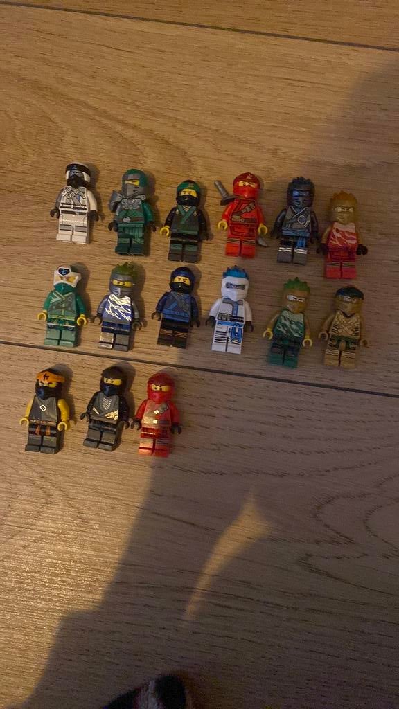 Lego poppetjes ninjago, Ophalen of Verzenden, Gebruikt, Overige materialen, Overige merken