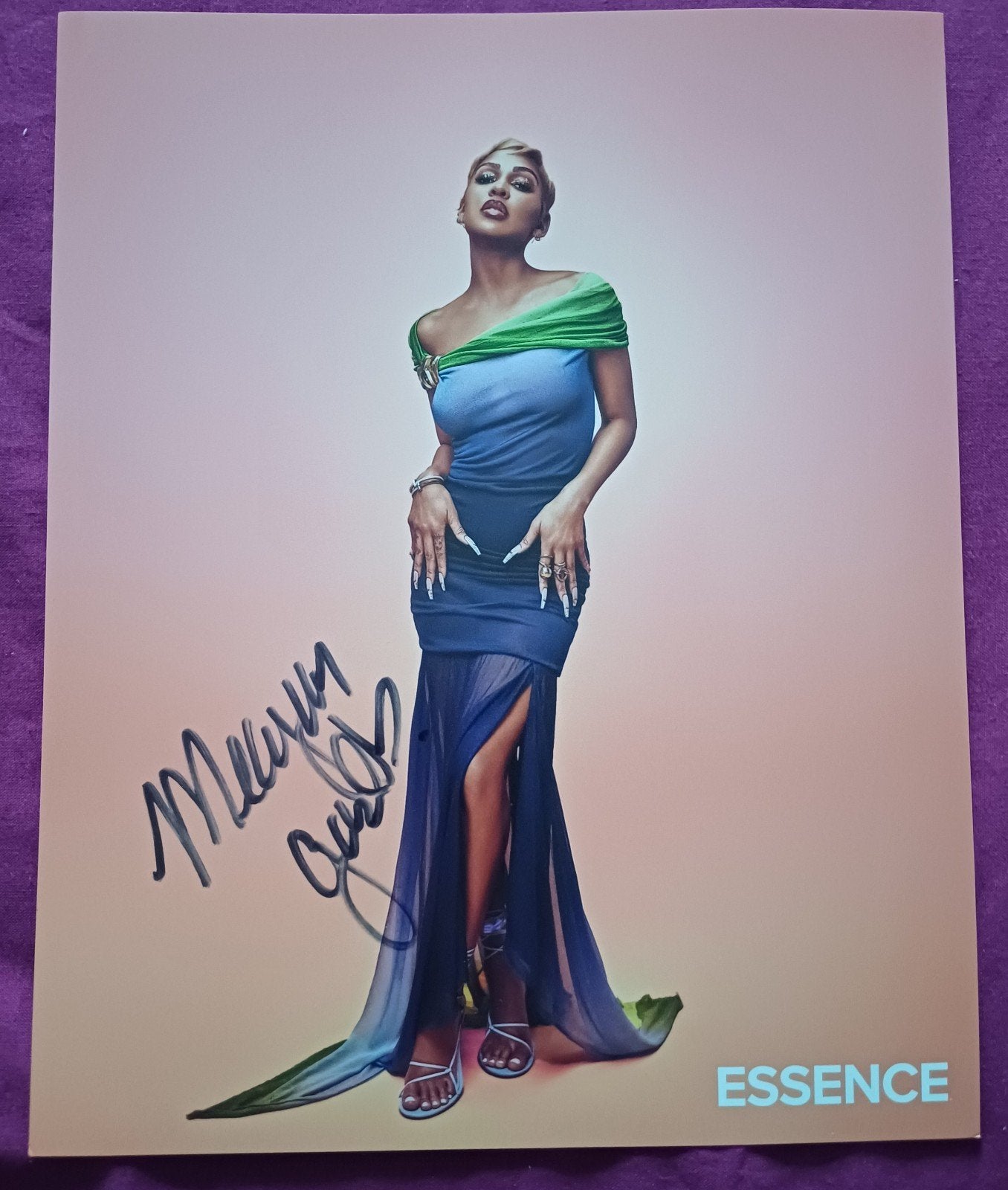 Meagan Good handtekening gesigneerde foto 30x20cm, Ophalen of Verzenden, Zo goed als nieuw, Foto of Kaart