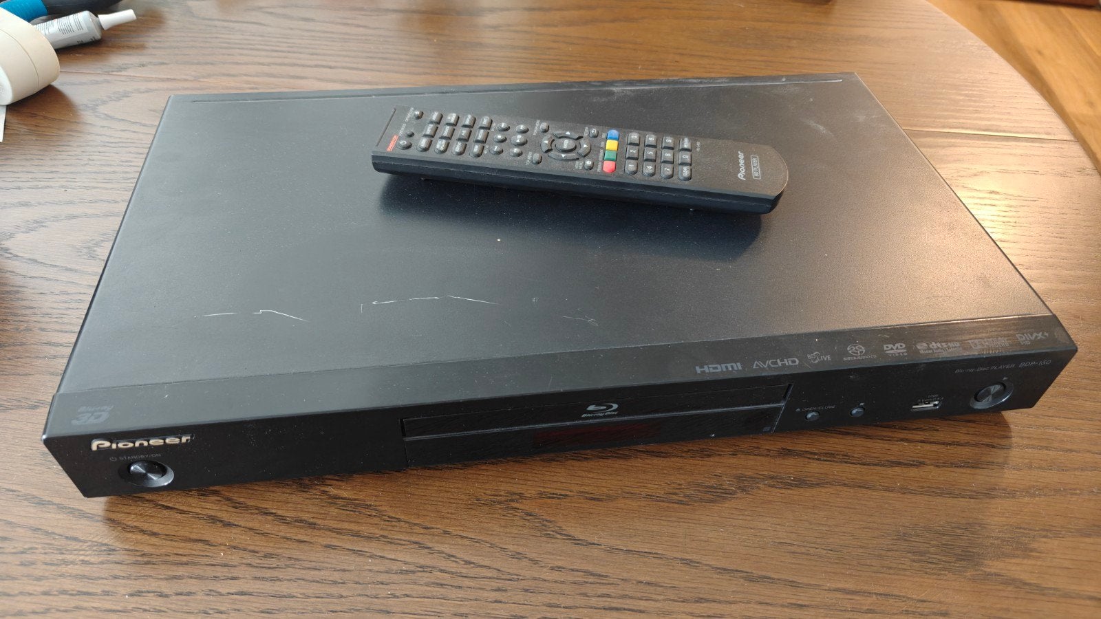 Pioneer BDP-150 Blu-ray speler met afstandsbediening, Ophalen of Verzenden, Gebruikt, Overige merken