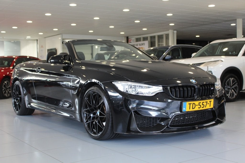 BMW 4 Serie Cabrio M4/CRUISE/CAMERA/LEDER (bj 2014), Auto's, BMW, Gebruikt, 4-Serie, Cabriolet, 4 stoelen