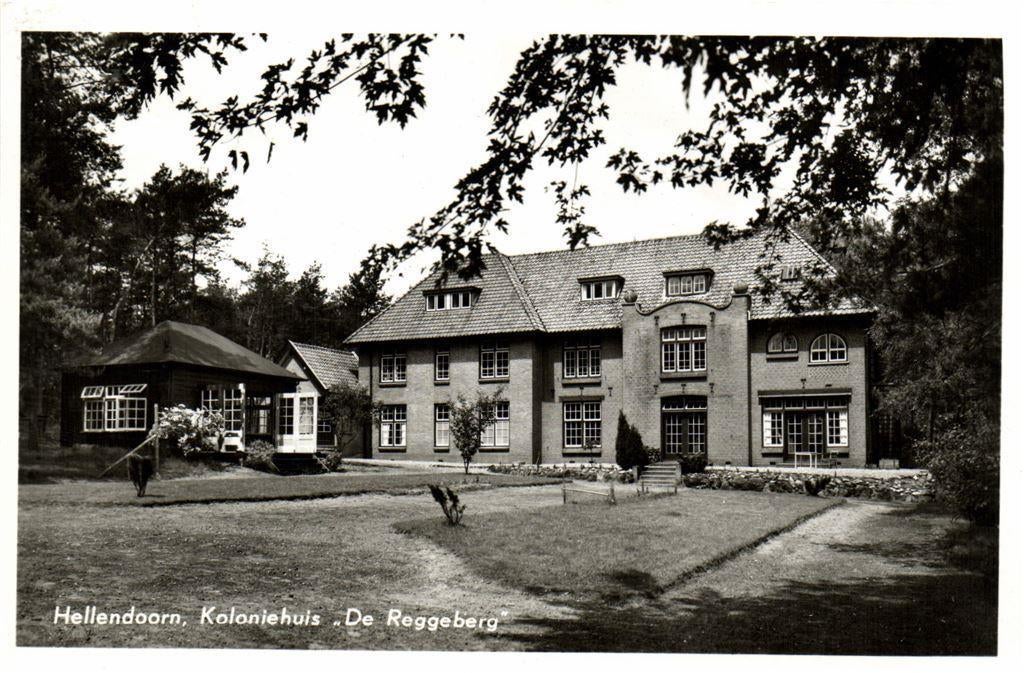 Hellendoorn, Koloniehuis De Reggeberg - 1964 gelopen, Ophalen of Verzenden, Voor 1920, Gelopen, Overijssel