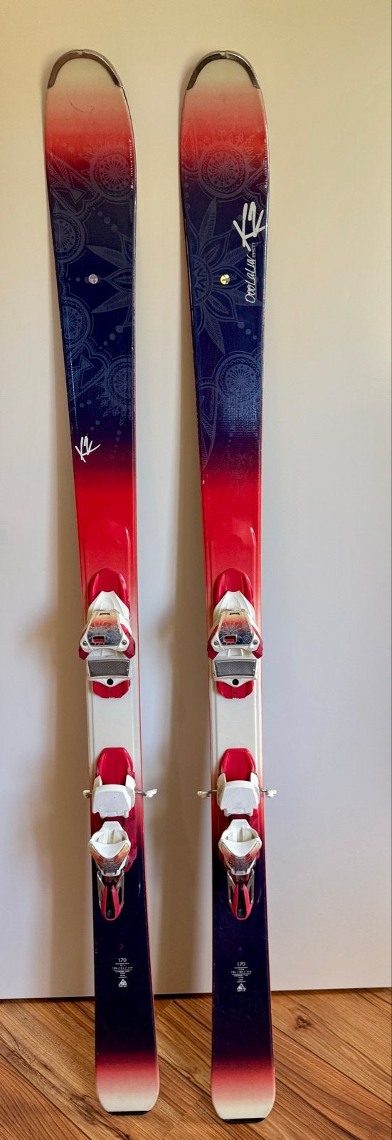 K2 OoolaLuv 85Ti All-Mountain Ski's 170 cm, Ophalen, 160 tot 180 cm, Gebruikt, Carve