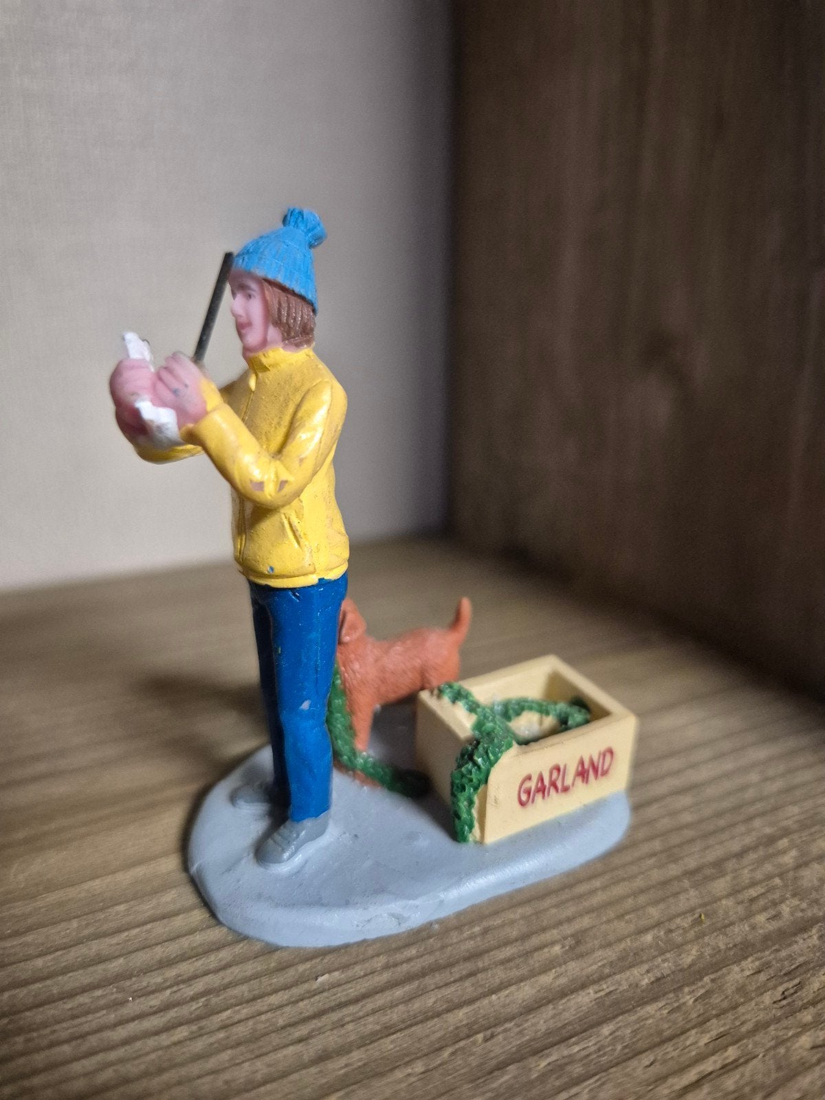 Lemax figuur 7 kerstdorp kersthuisjes, Ophalen of Verzenden, Zo goed als nieuw