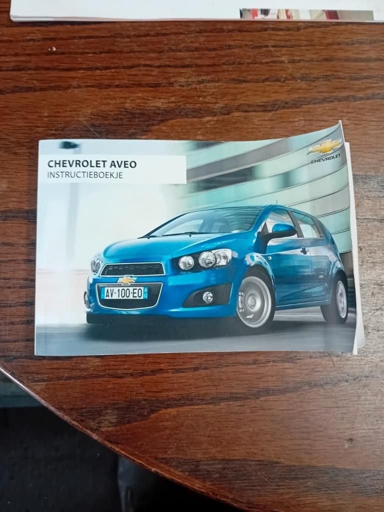 Instructieboekje handleiding voor een Chevrolet Aveo, Auto diversen, Handleidingen en Instructieboekjes, Ophalen of Verzenden
