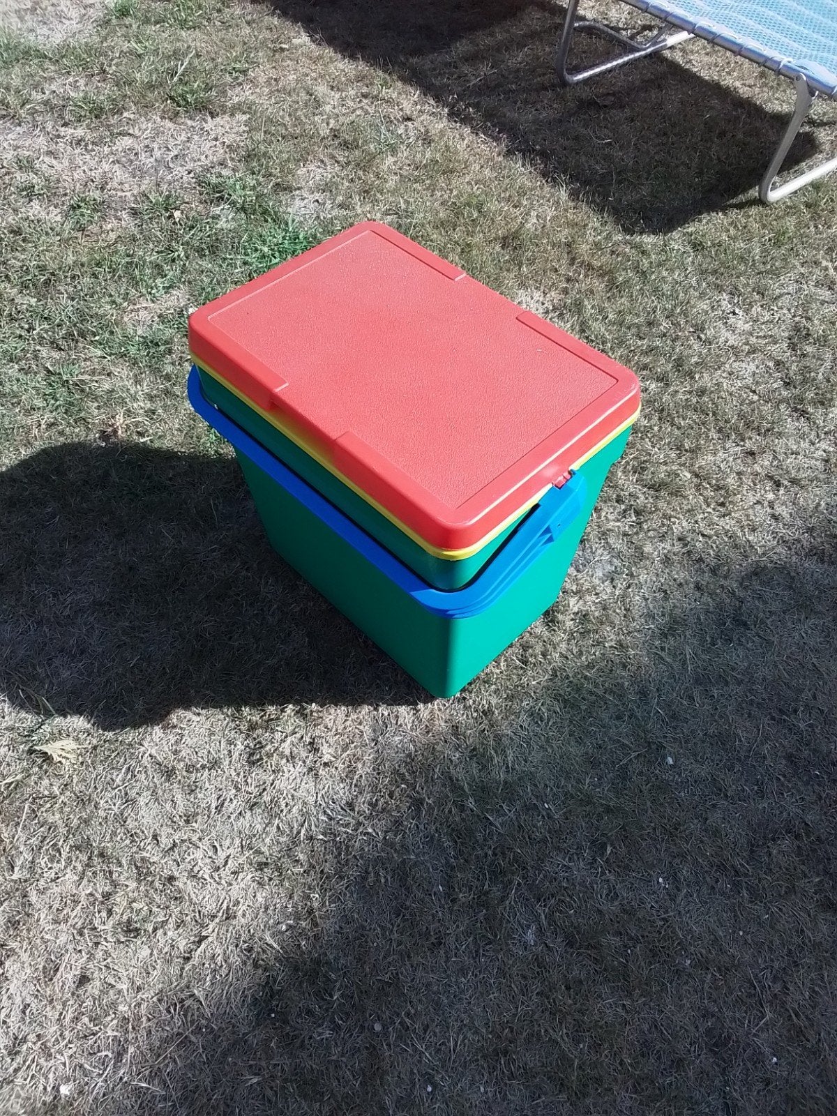 15649) mooie grote koelbox  20 liter, Caravans en Kamperen, Koelboxen, Ophalen of Verzenden, Zo goed als nieuw, Koelelement